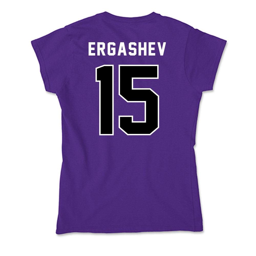 CCNY - NCAA Men's Basketball : Komron Ergashev - Soft Style Women’s T-Shirt-1