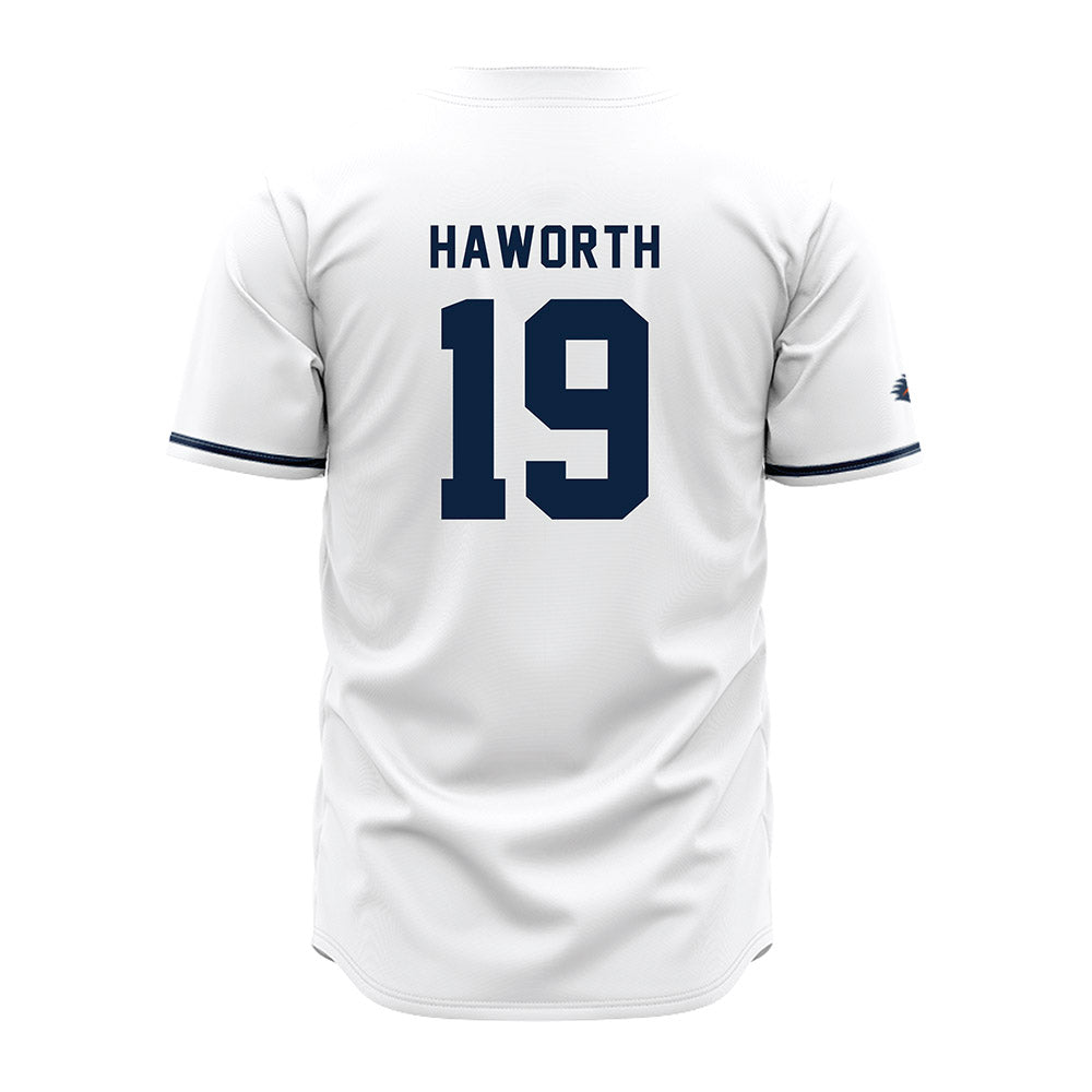 UTSA - NCAA Baseball : Lane Haworth - White Jersey-1