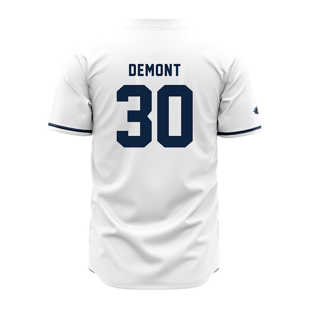 UTSA - NCAA Baseball : Cody DeMont - White Jersey-1