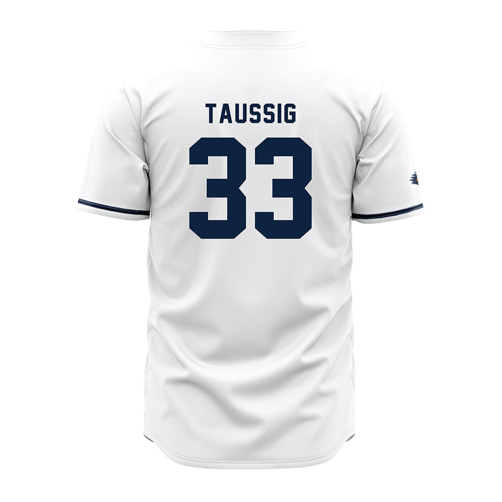 UTSA - NCAA Baseball : James Taussig - White Jersey-1