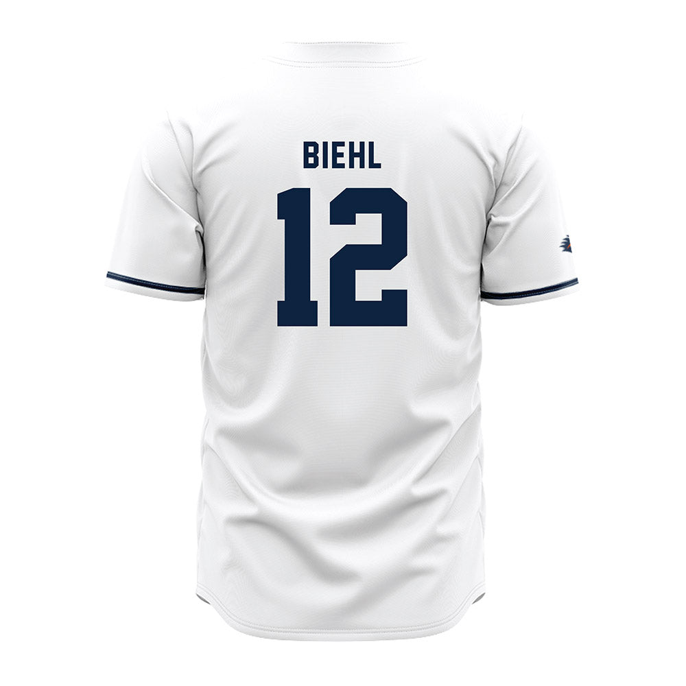 UTSA - NCAA Baseball : Austin Biehl - White Jersey-1
