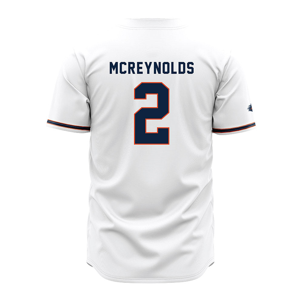 UTSA - NCAA Softball : Sydney McReynolds - White Jersey-1