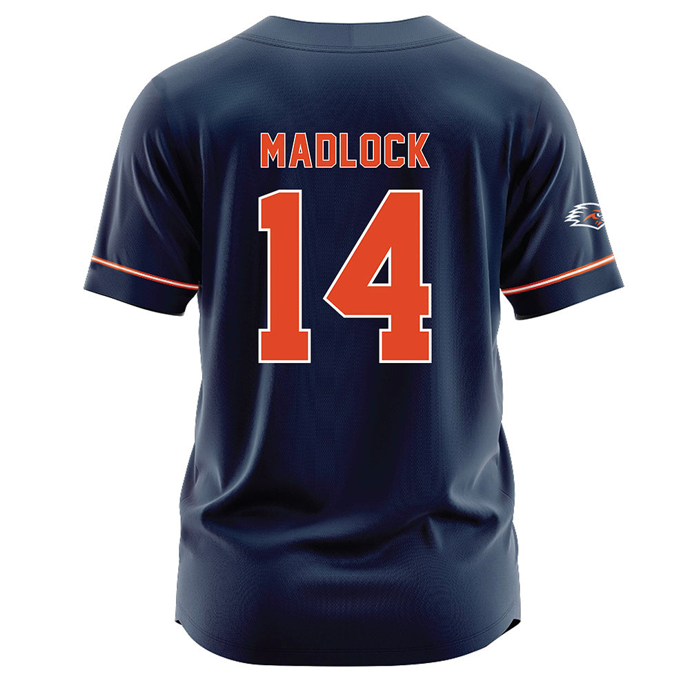 UTSA - NCAA Softball : Taryn Madlock - Navy Jersey-1