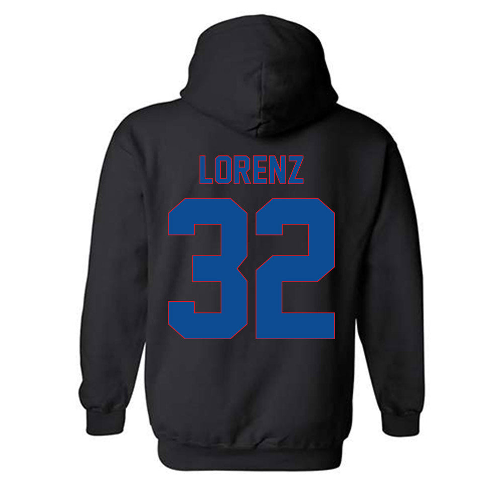 DePaul - NCAA Men's Basketball : Jeremy Lorenz - Vintage Shersey Hooded Sweatshirt-1