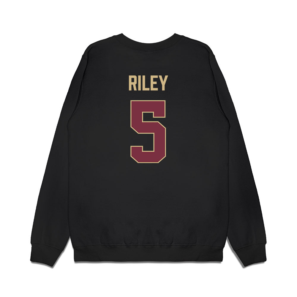 FSU - NCAA Women's Soccer : Giana Riley - NCAA® 2025 National Champions Premium Crewneck Sweatshirt-1