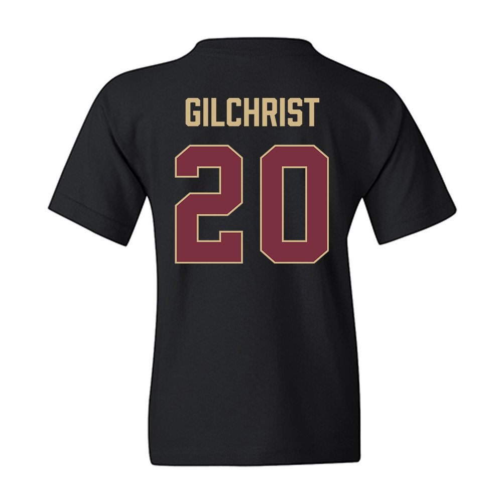 FSU - NCAA Women's Soccer : heather Gilchrist - NCAA® 2025 National Champions Youth T-Shirt-1