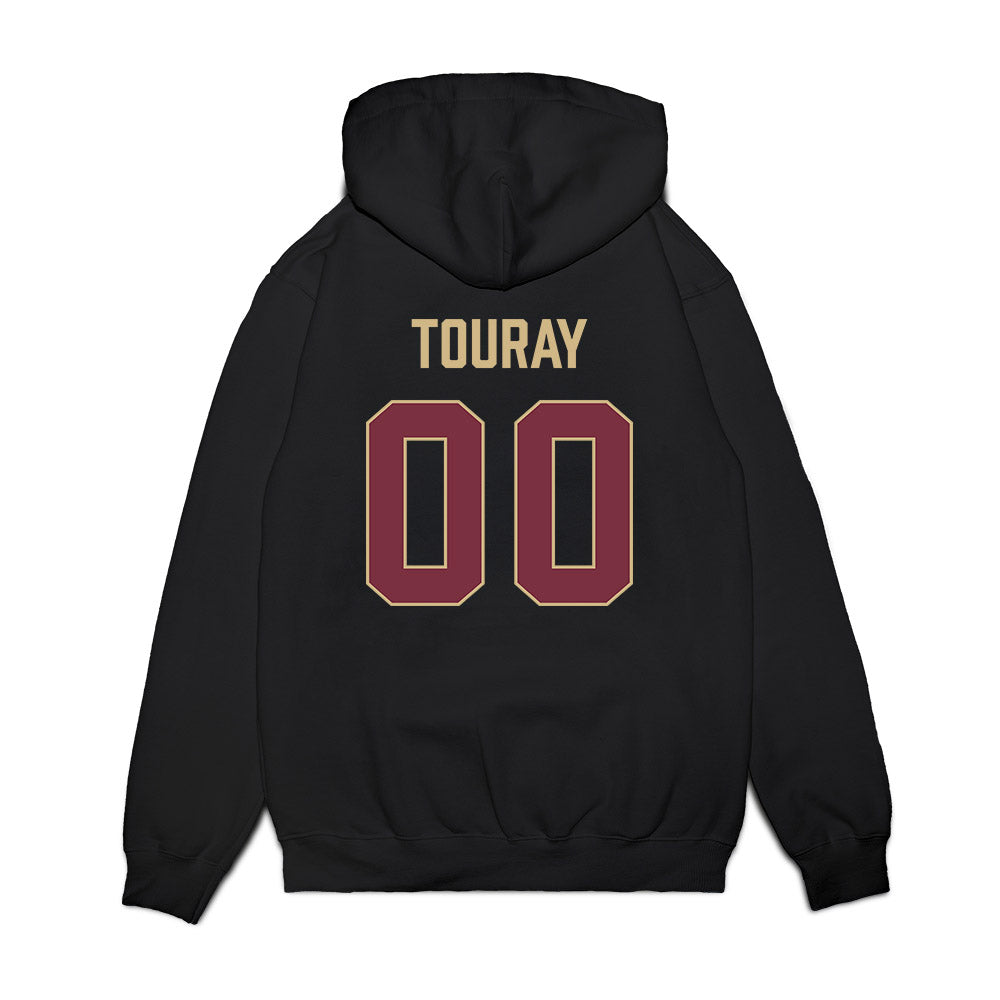 FSU - NCAA Women's Soccer : Nyanya Touray - NCAA® 2025 National Champions Premium Hooded Sweatshirt-1