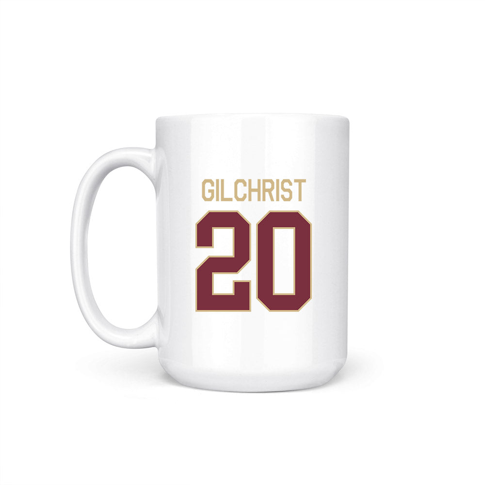 FSU - NCAA Women's Soccer : heather Gilchrist - NCAA® 2025 National Champions Coffee Mug-1