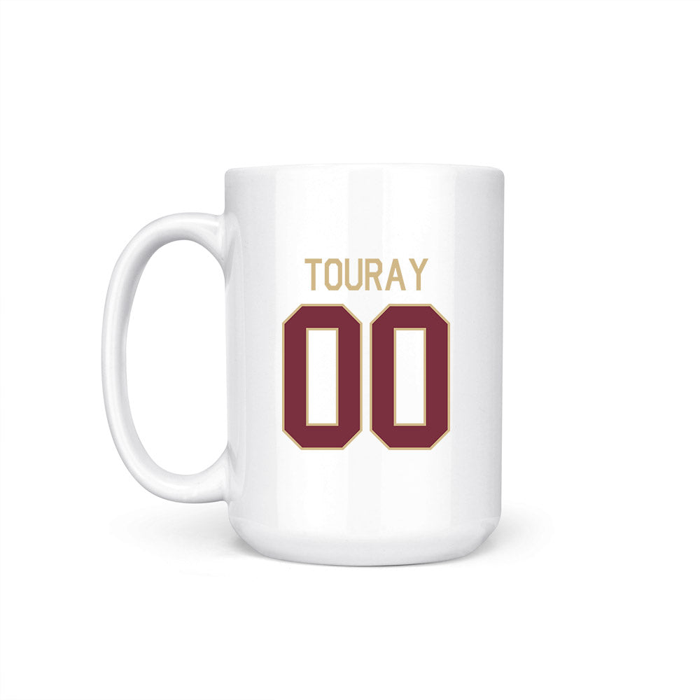 FSU - NCAA Women's Soccer : Nyanya Touray - NCAA® 2025 National Champions Coffee Mug-1