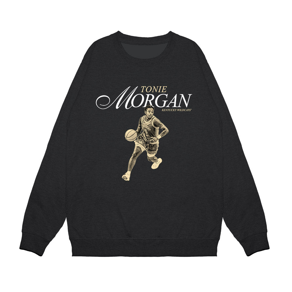 Kentucky - NCAA Women's Basketball : Tonie Morgan - Legacy Premium Crewneck Sweatshirt-0