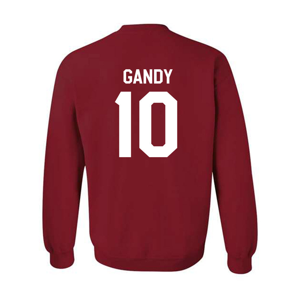 Indiana - NCAA Football : Ryland Gandy - We're In Shersey Crewneck Sweatshirt-1