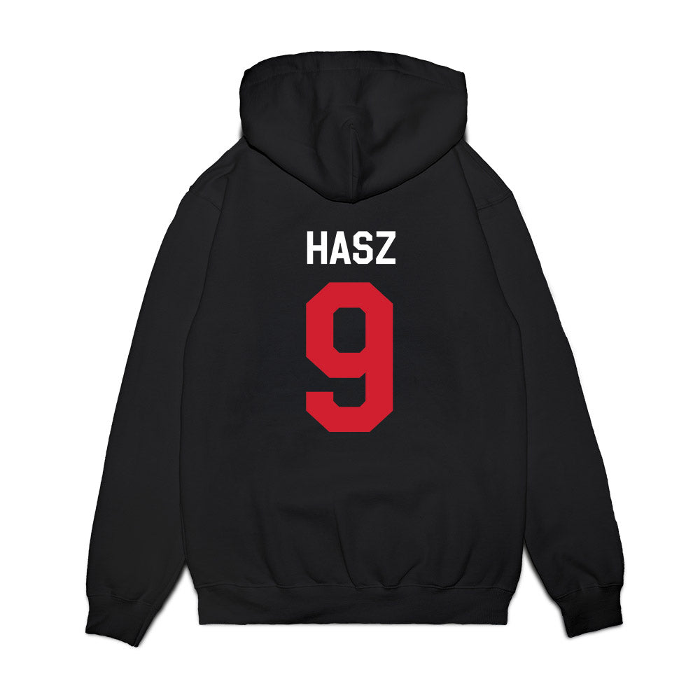 Ole Miss - NCAA Football : Luke Hasz - We're In Premium Hooded Sweatshirt-1