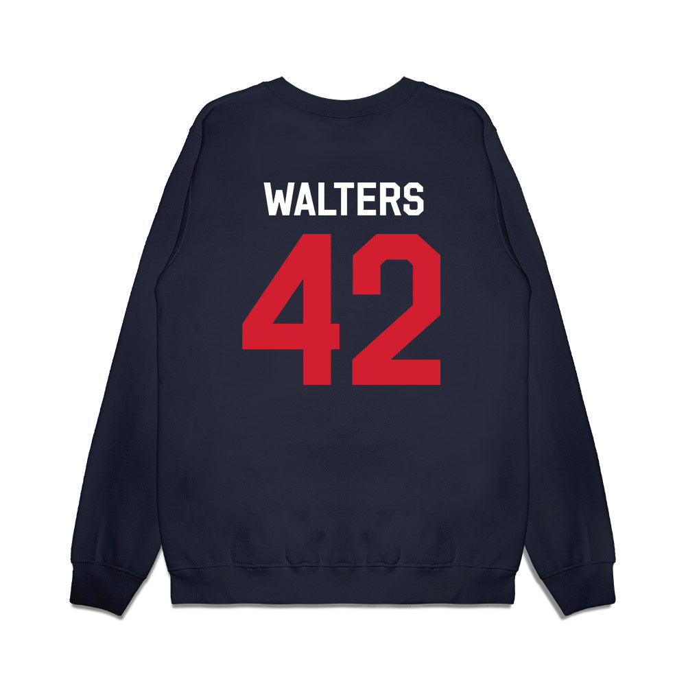 Ole Miss - NCAA Football : Bryson Walters - We're In Premium Crewneck Sweatshirt-1