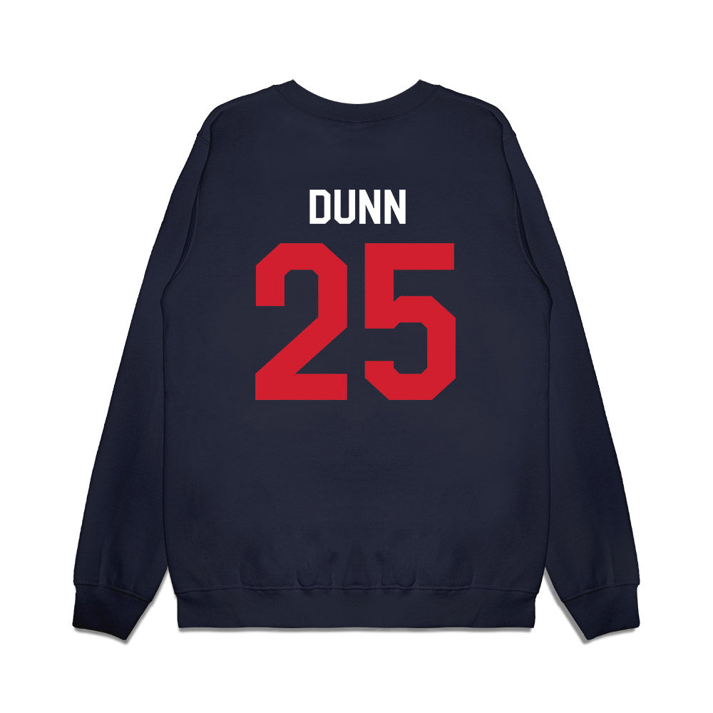 Ole Miss - NCAA Football : Maison Dunn - We're In Premium Crewneck Sweatshirt-1