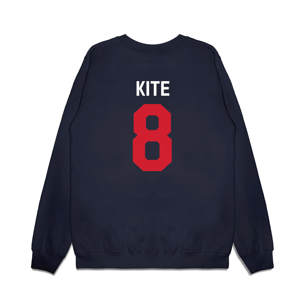 Ole Miss - NCAA Football : Antonio Kite - We're In Premium Crewneck Sweatshirt-1
