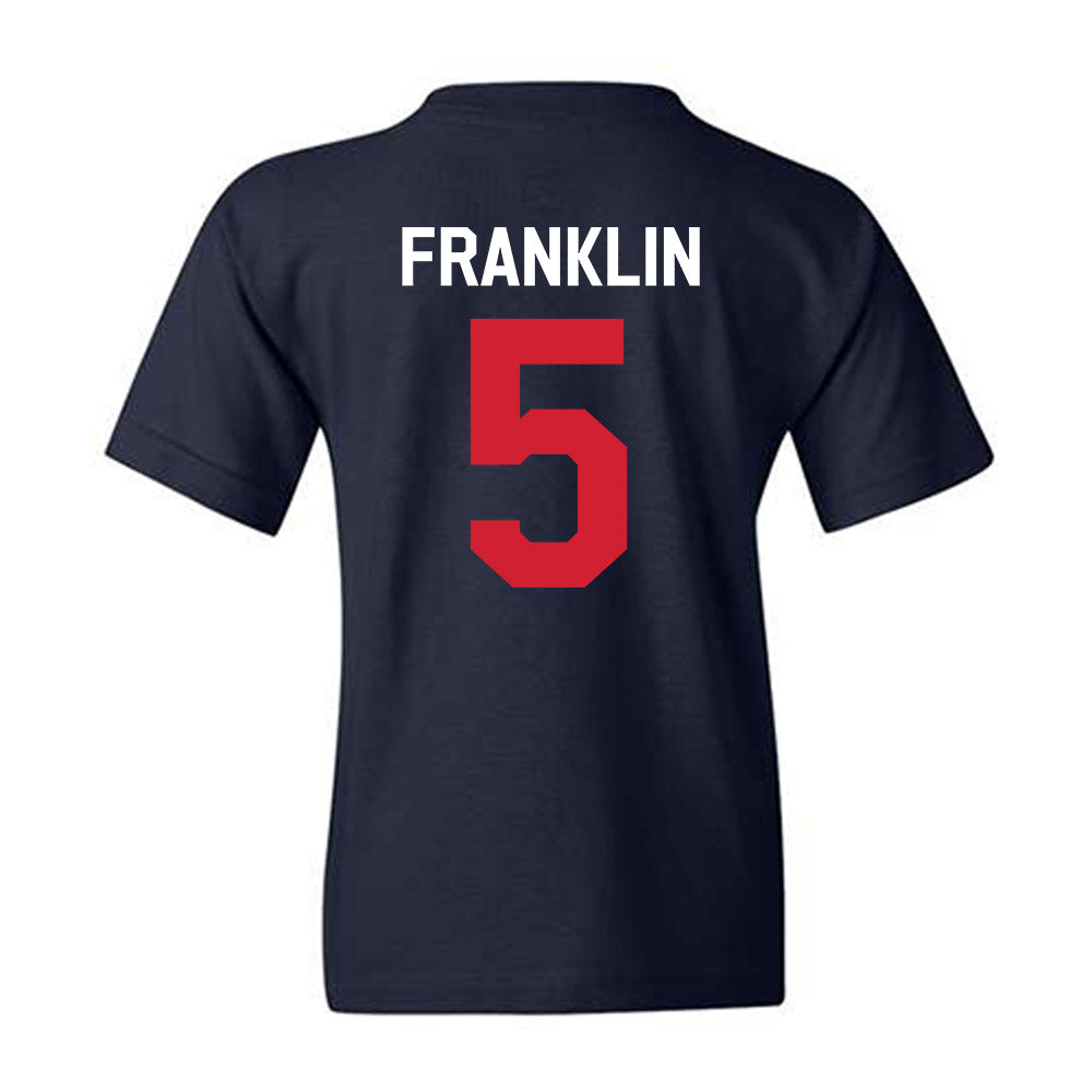Ole Miss - NCAA Football : Kam Franklin - We're In Youth T-Shirt-1