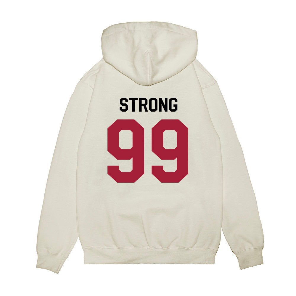 Oklahoma - NCAA Football : Markus Strong - We're In Premium Hooded Sweatshirt-1