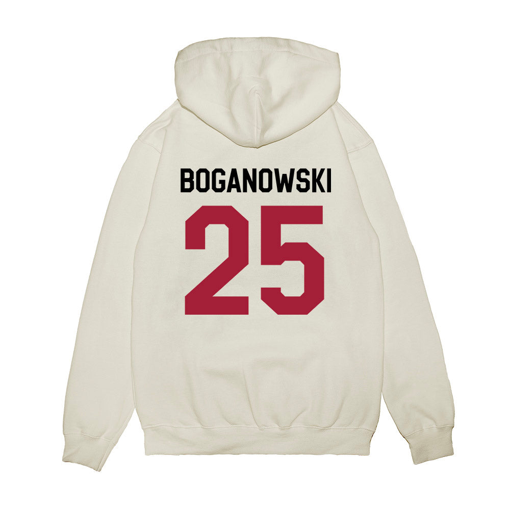 Oklahoma - NCAA Football : Michael Boganowski - We're In Premium Hooded Sweatshirt-1