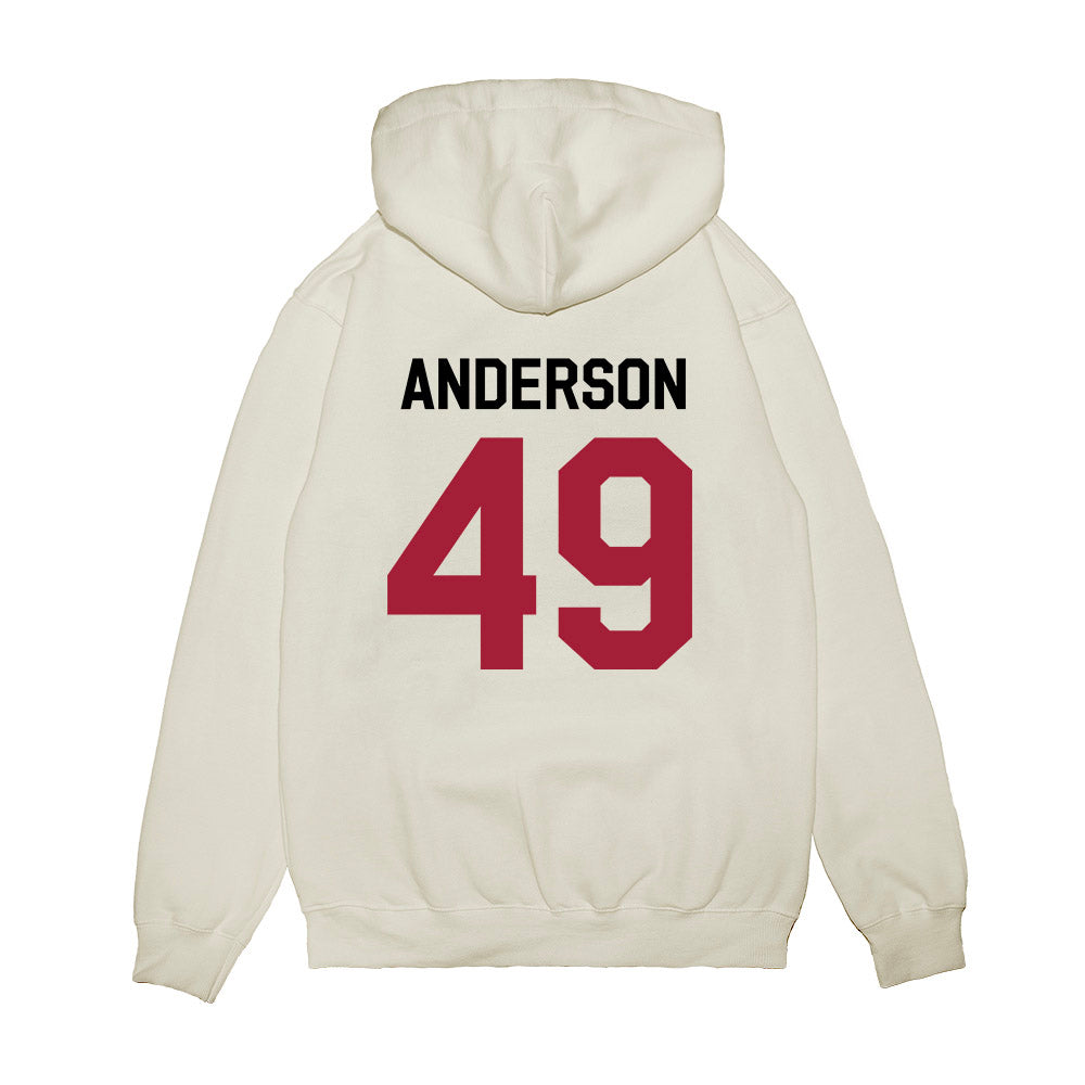 Oklahoma - NCAA Football : Ben Anderson - We're In Premium Hooded Sweatshirt-1