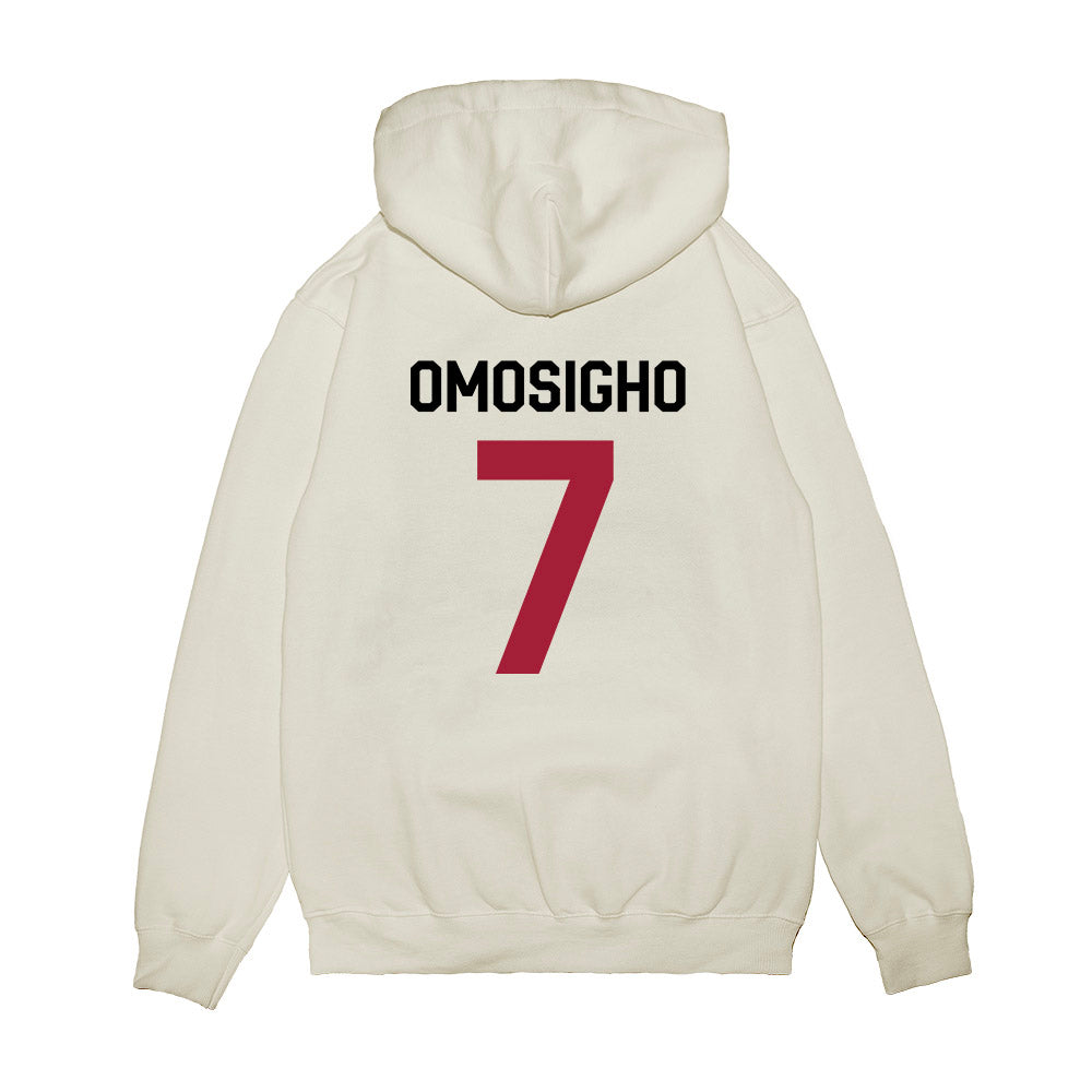 Oklahoma - NCAA Football : Sammy Omosigho - We're In Premium Hooded Sweatshirt-1