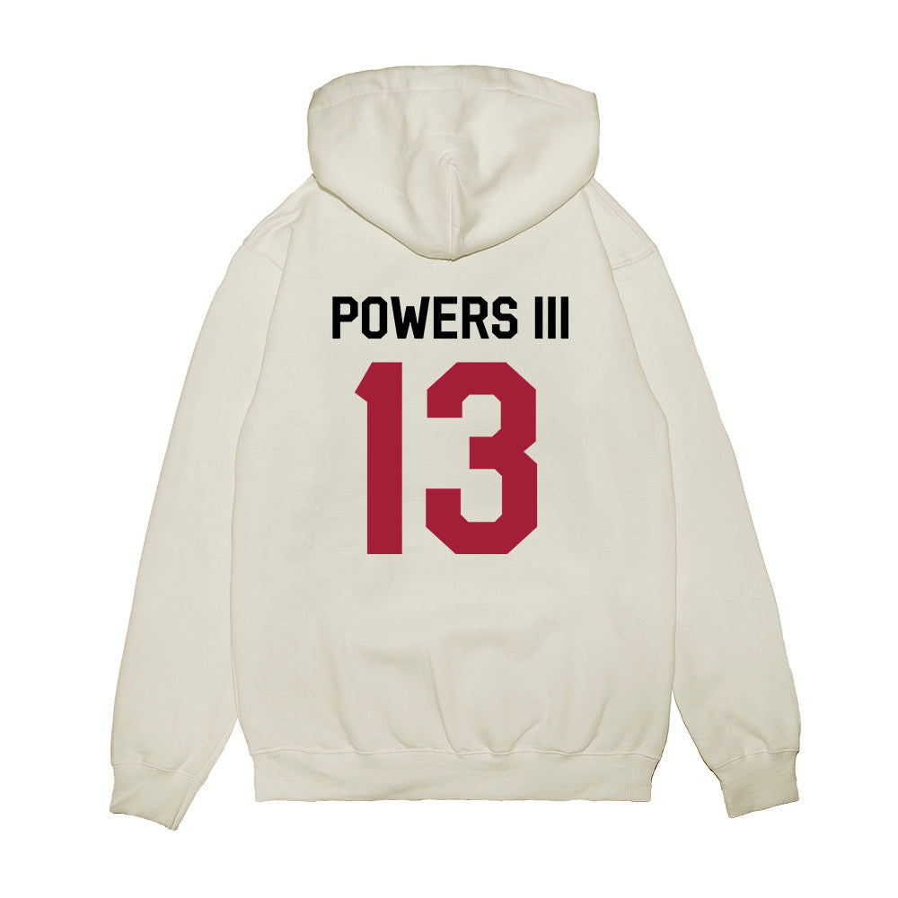 Oklahoma - NCAA Football : Reggie Powers III - We're In Premium Hooded Sweatshirt-1
