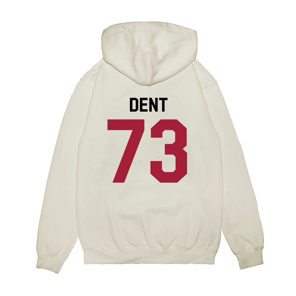 Oklahoma - NCAA Football : Isaiah Dent - We're In Premium Hooded Sweatshirt-1