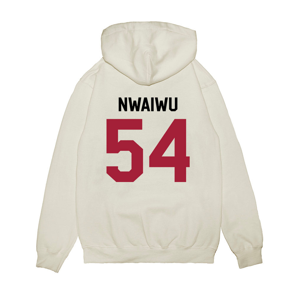 Oklahoma - NCAA Football : Febechi Nwaiwu - We're In Premium Hooded Sweatshirt-1