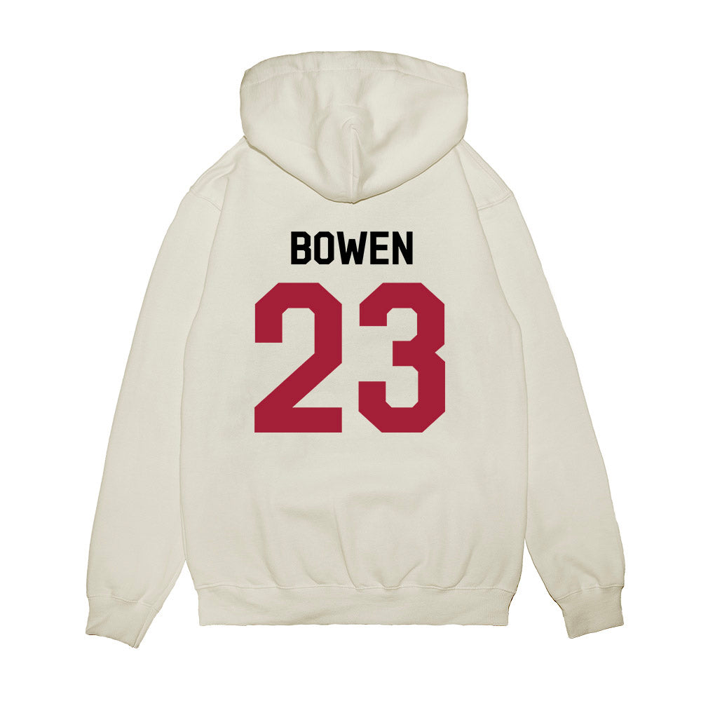 Oklahoma - NCAA Football : Eli Bowen - We're In Premium Hooded Sweatshirt-1
