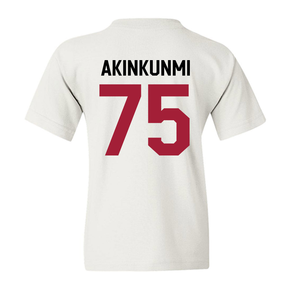 Oklahoma - NCAA Football : Daniel Akinkunmi - We're In Youth T-Shirt-1