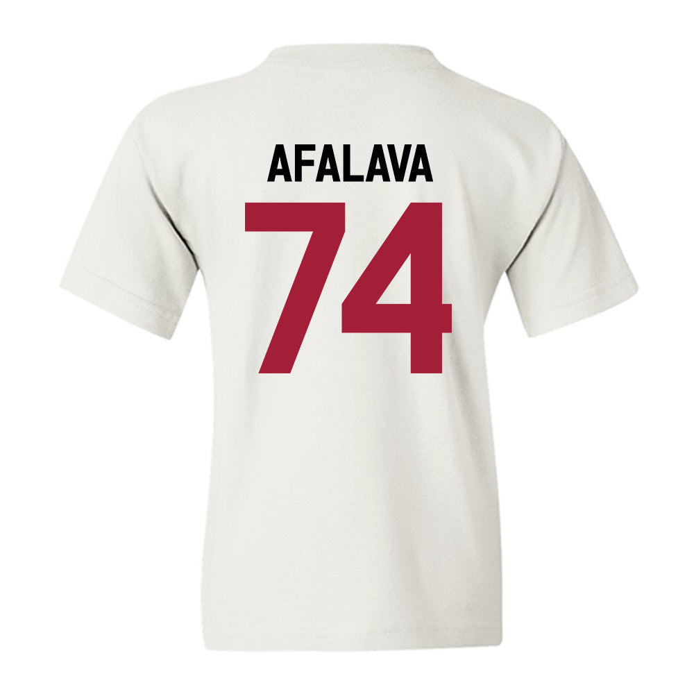 Oklahoma - NCAA Football : Darius Afalava - We're In Youth T-Shirt-1