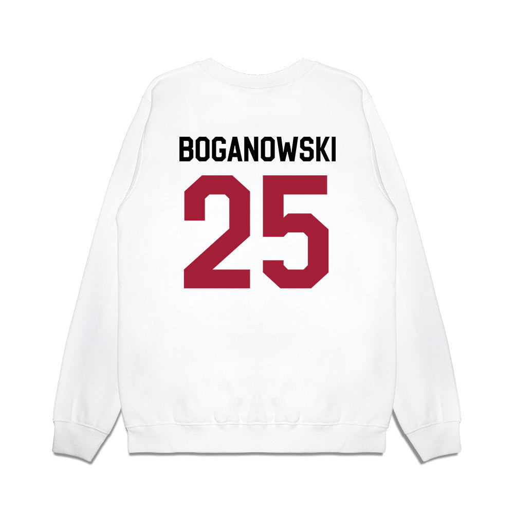 Oklahoma - NCAA Football : Michael Boganowski - We're In Premium Crewneck Sweatshirt-1