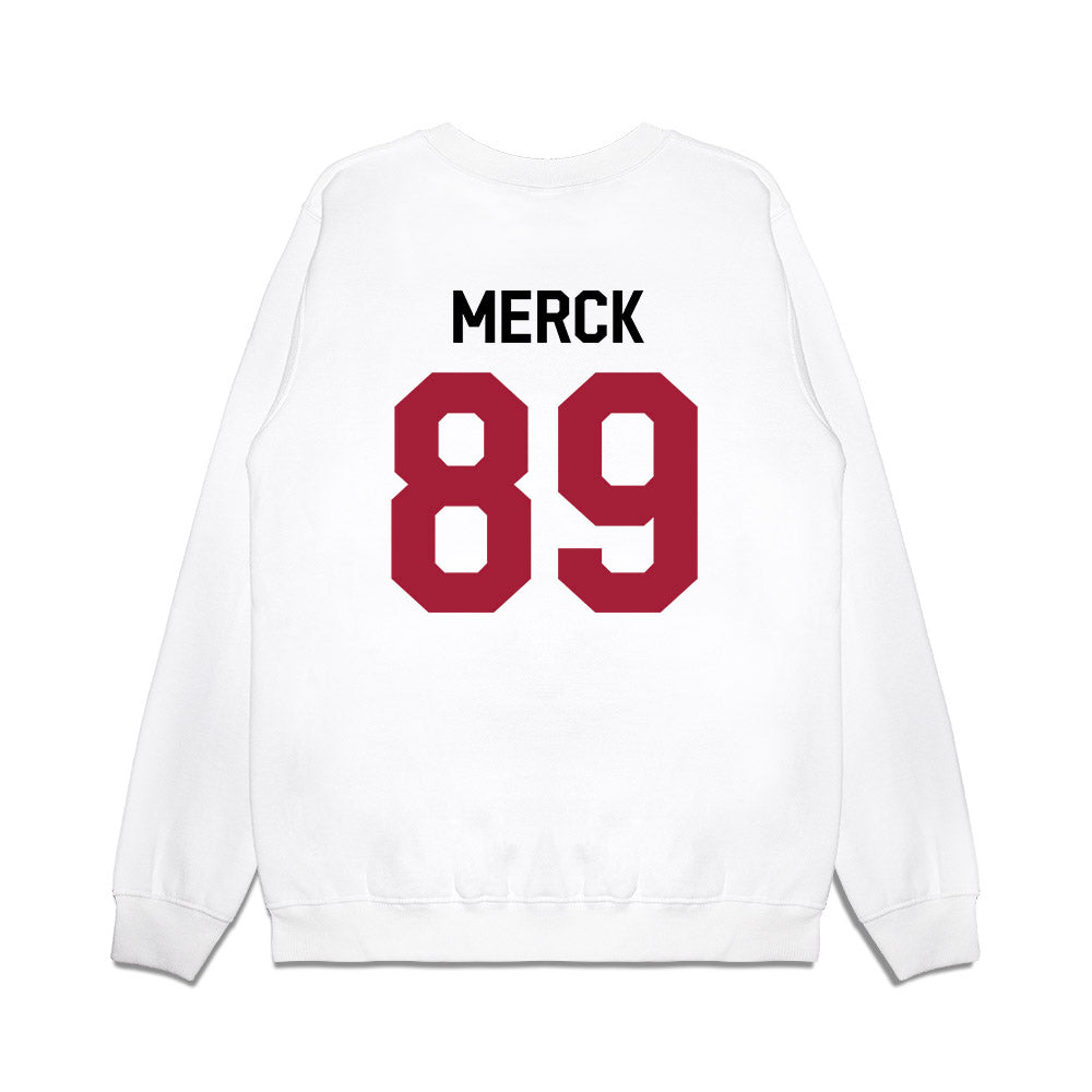 Oklahoma - NCAA Football : Eli Merck - We're In Premium Crewneck Sweatshirt-1