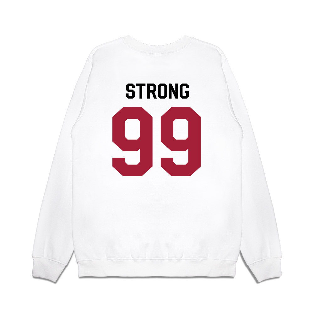 Oklahoma - NCAA Football : Markus Strong - We're In Premium Crewneck Sweatshirt-1
