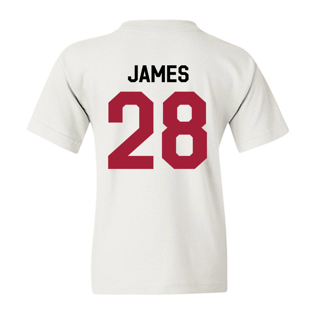 Oklahoma - NCAA Football : Marcus James - We're In Youth T-Shirt-1