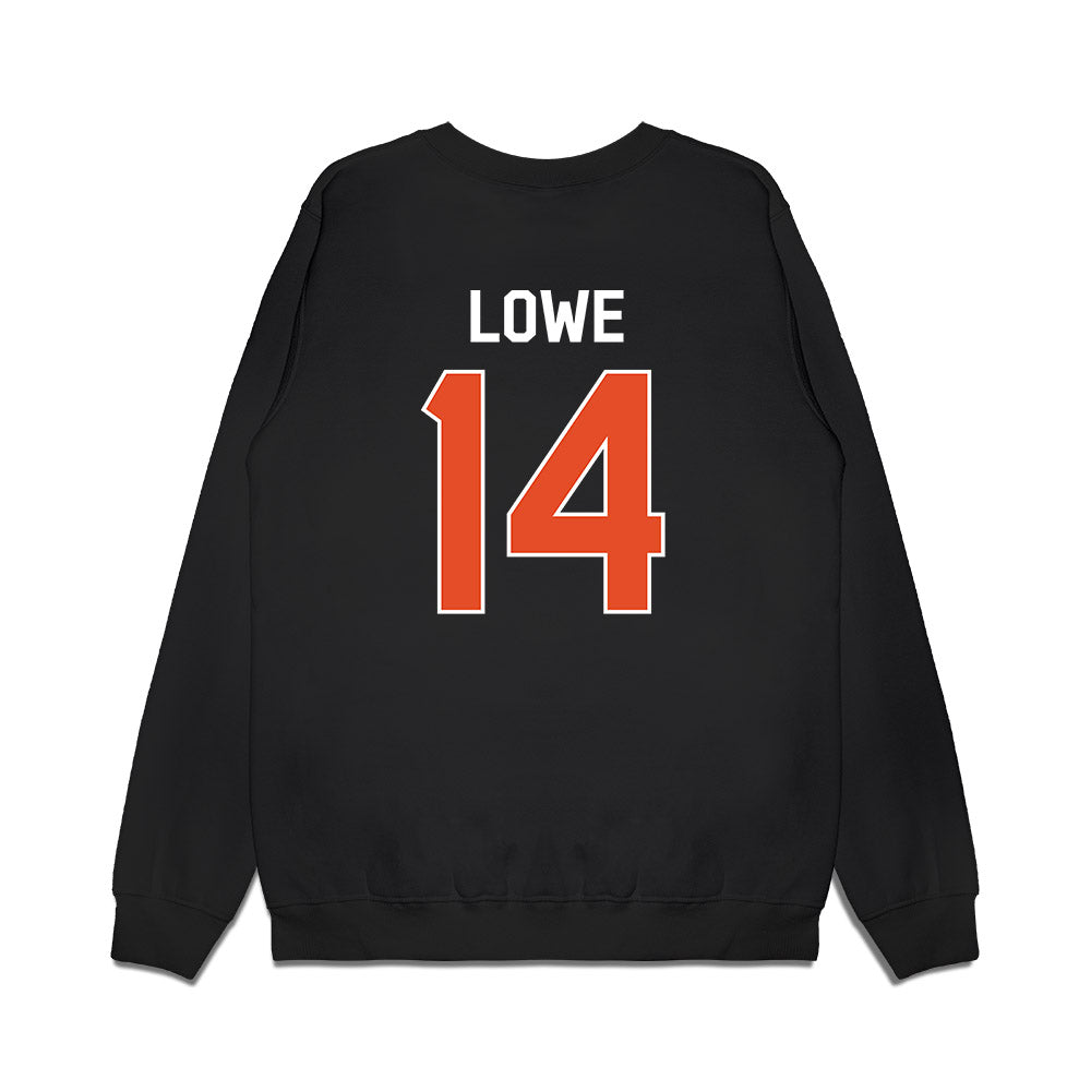 Miami - NCAA Football : Hayden Lowe - We're In Premium Crewneck Sweatshirt-1