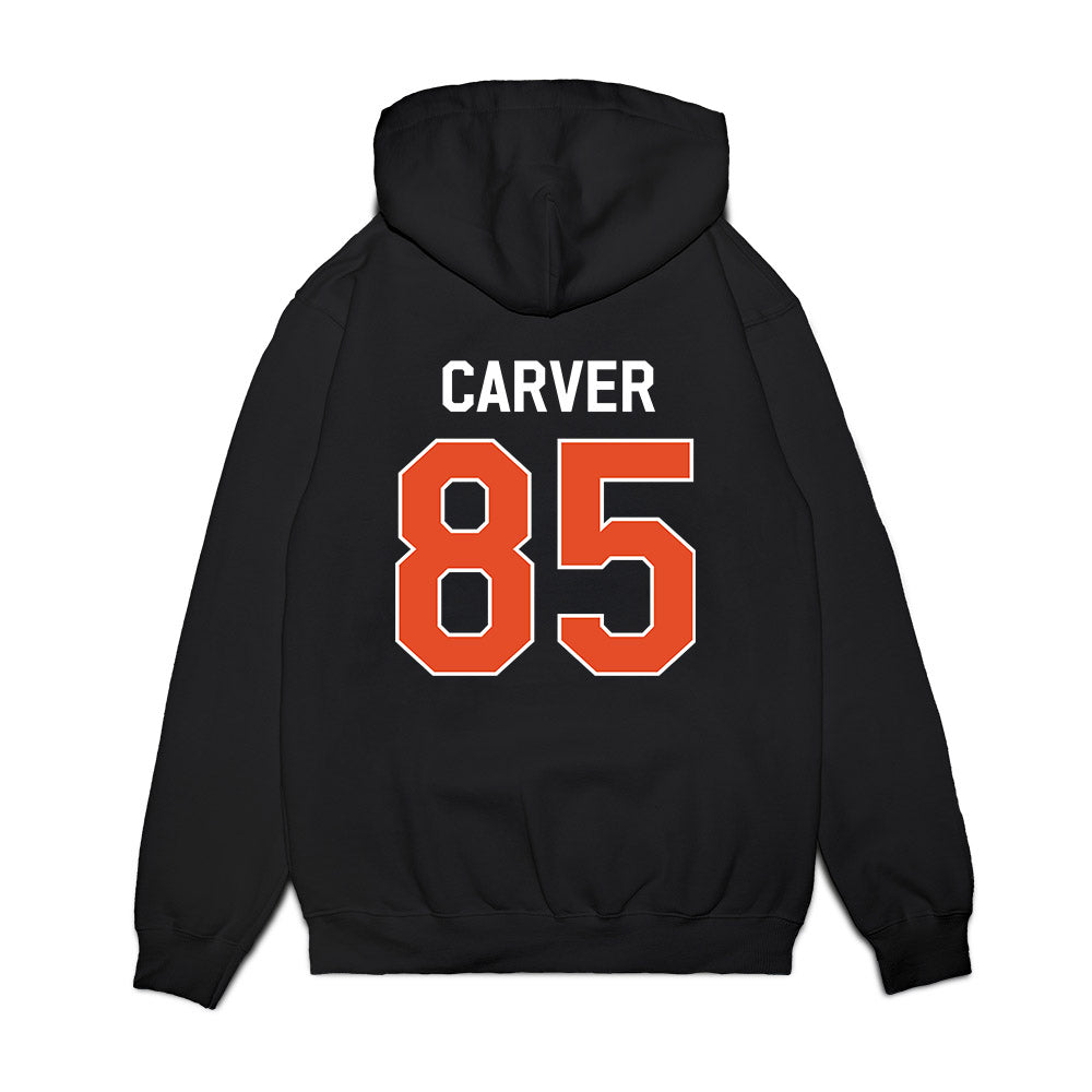 Miami - NCAA Football : Jackson Carver - We're In Premium Hooded Sweatshirt-1