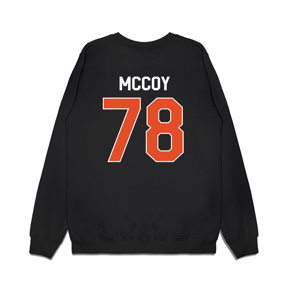 Miami - NCAA Football : Matthew McCoy - We're In Premium Crewneck Sweatshirt-1