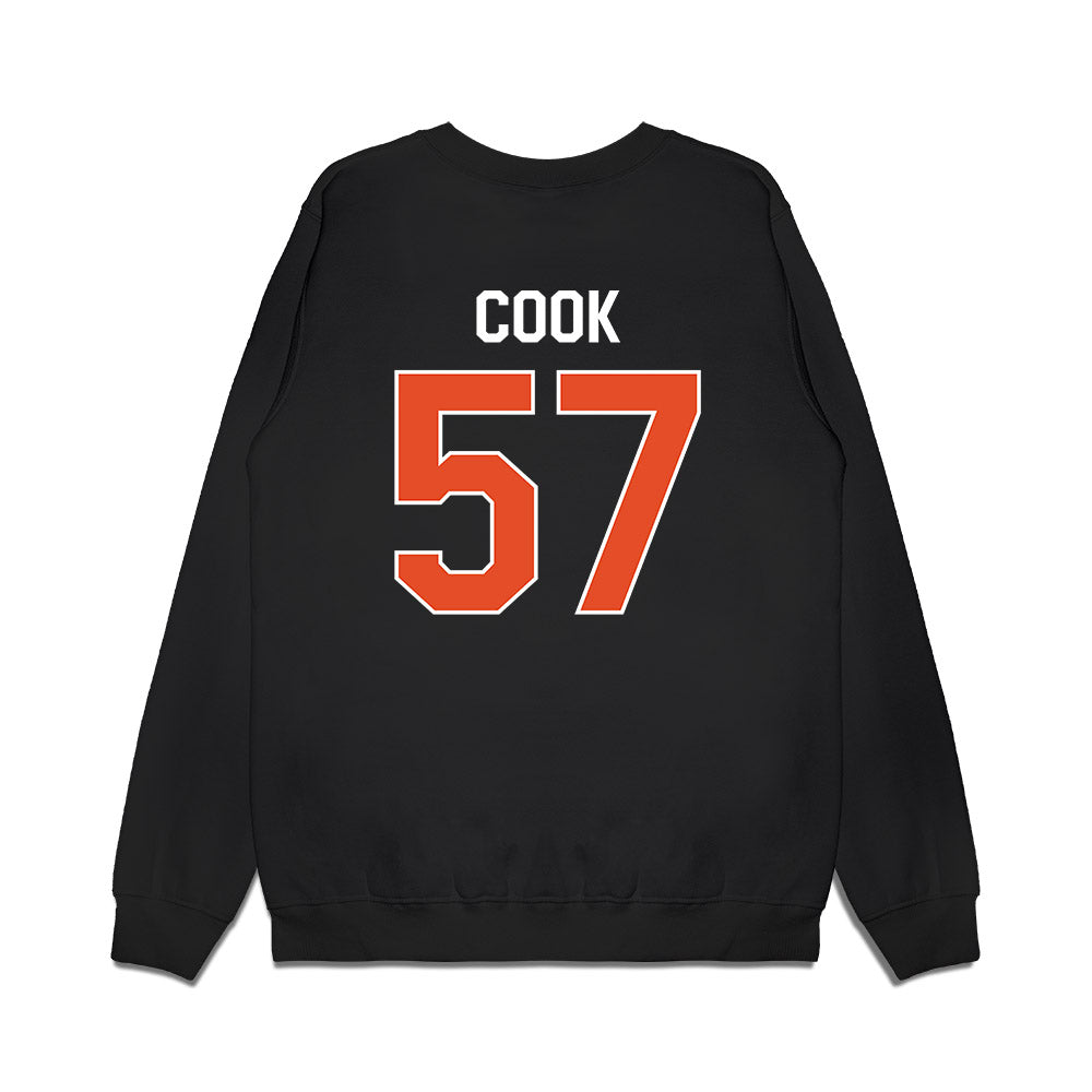 Miami - NCAA Football : Marley Cook - We're In Premium Crewneck Sweatshirt-1