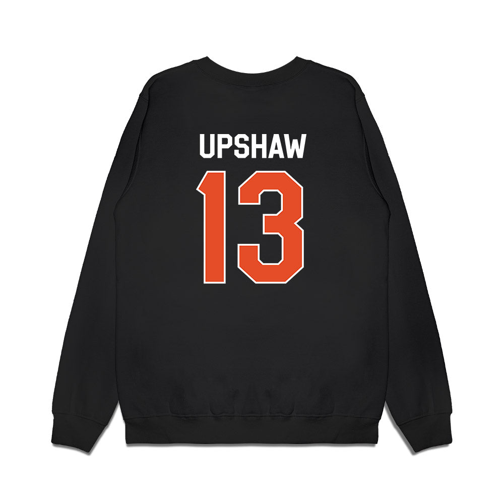 Miami - NCAA Football : Daylyn Upshaw - We're In Premium Crewneck Sweatshirt-1