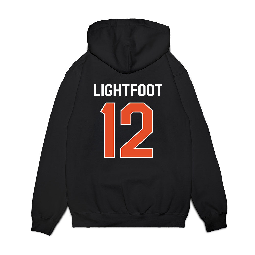 Miami - NCAA Football : Marquise Lightfoot - We're In Premium Hooded Sweatshirt-1