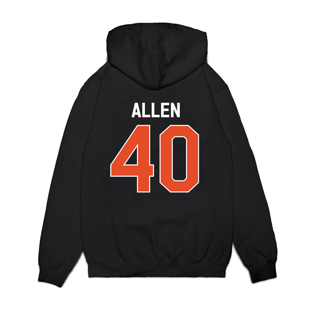 Miami - NCAA Football : Briton Allen - We're In Premium Hooded Sweatshirt-1