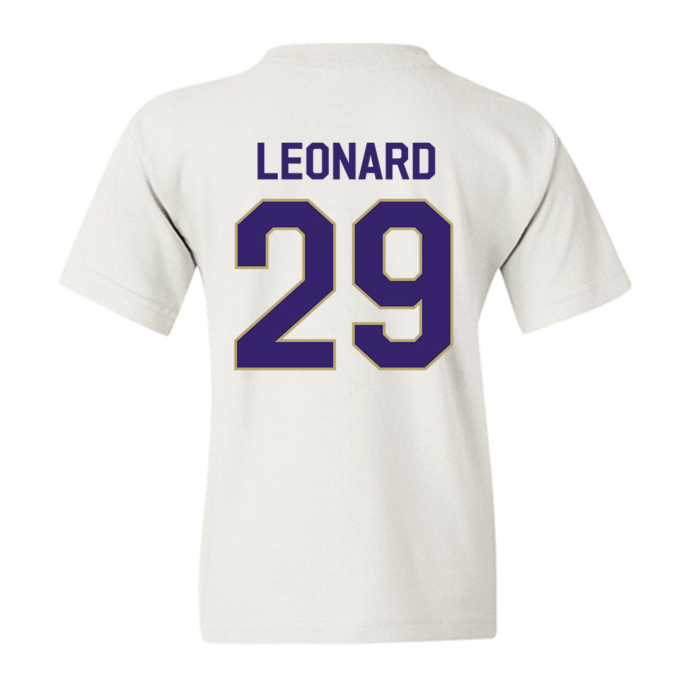 JMU - NCAA Football : Tre Leonard - We're In Youth T-Shirt-1
