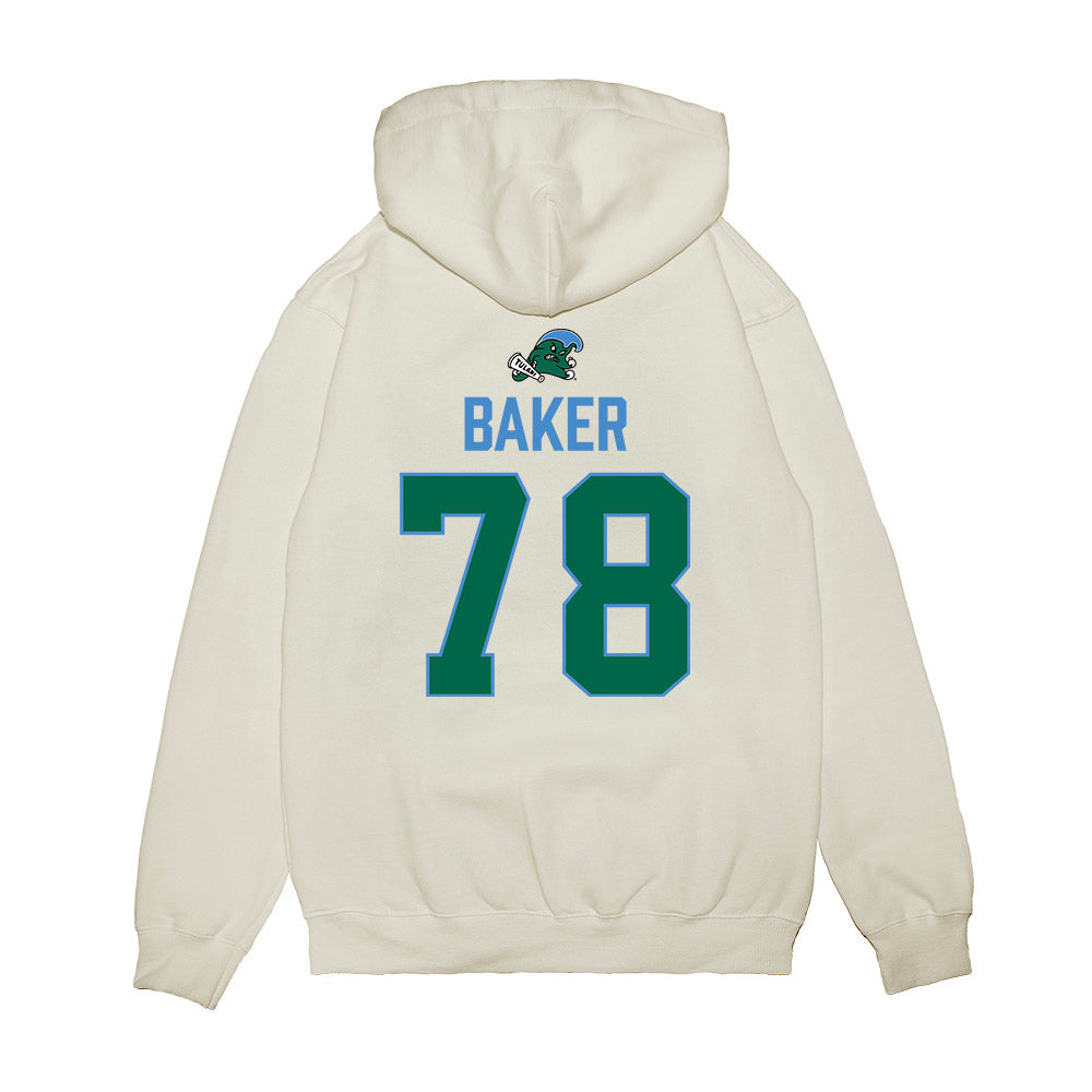 Tulane - NCAA Football : Reese Baker - 2025 Conference Champions Premium Hooded Sweatshirt-1