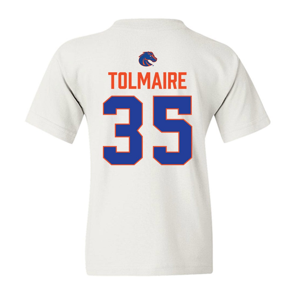Boise State - NCAA Football : Treyvon Tolmaire - 3-Peat Conference Champs Youth T-Shirt-1