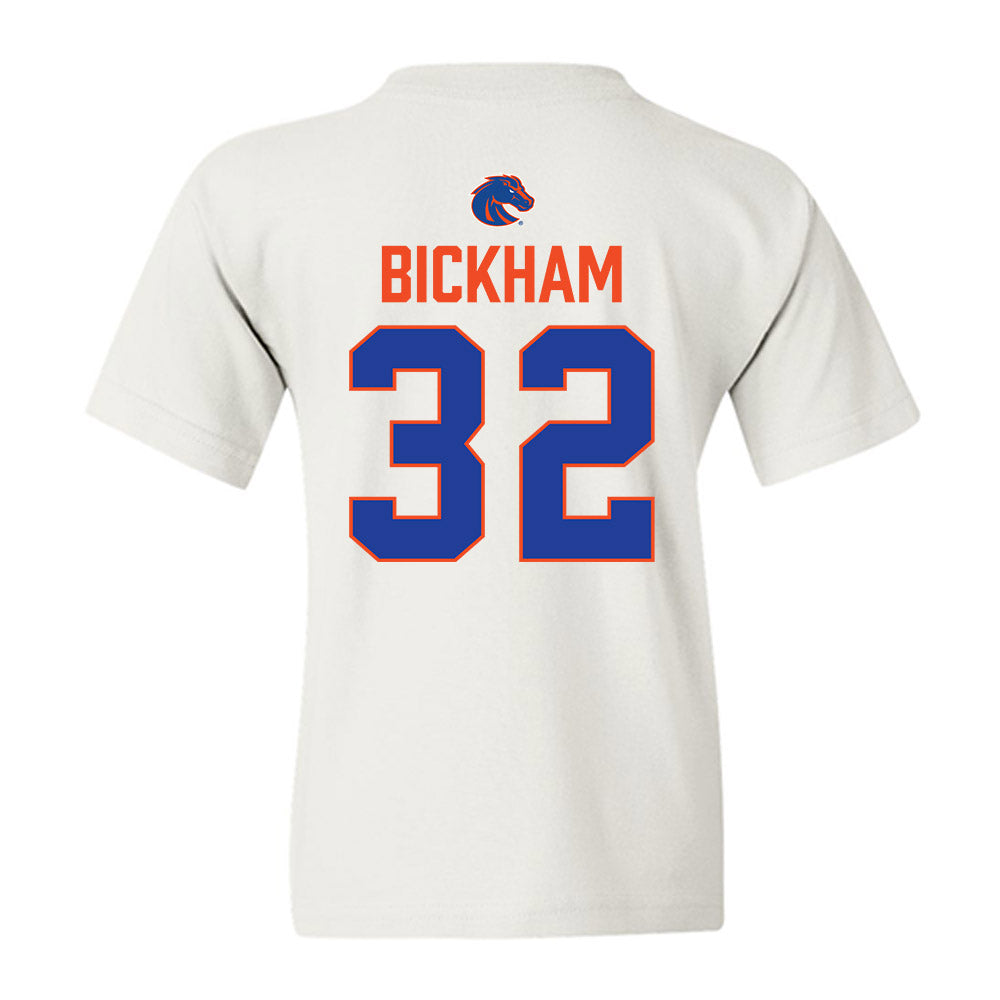 Boise State - NCAA Football : Ja'Bree Bickham - 3-Peat Conference Champs Youth T-Shirt-1