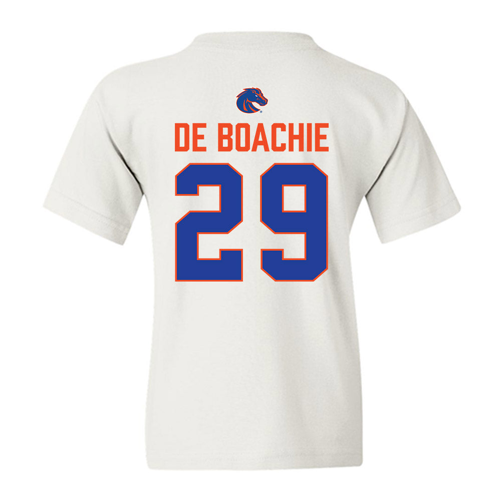 Boise State - NCAA Football : Arthur de Boachie - 3-Peat Conference Champs Youth T-Shirt-1
