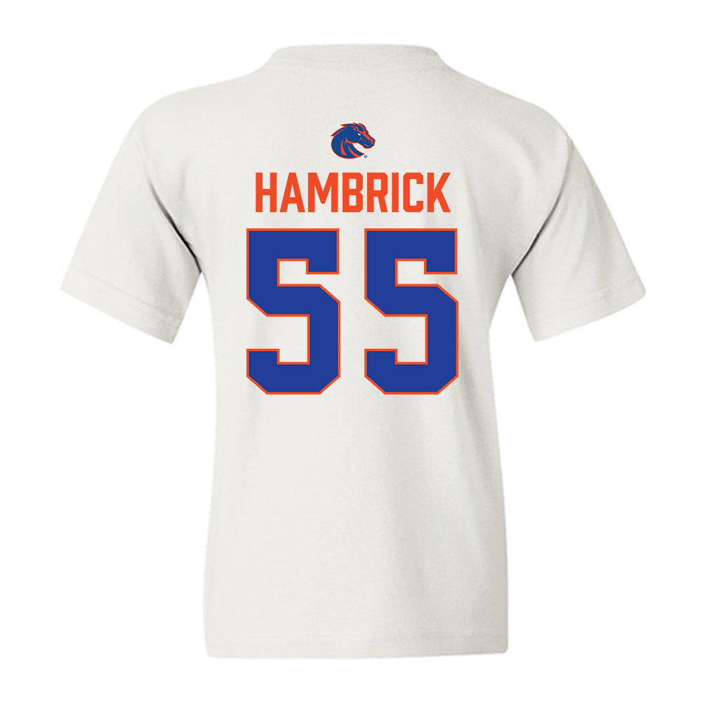 Boise State - NCAA Football : Gavin Hambrick - 3-Peat Conference Champs Youth T-Shirt-1