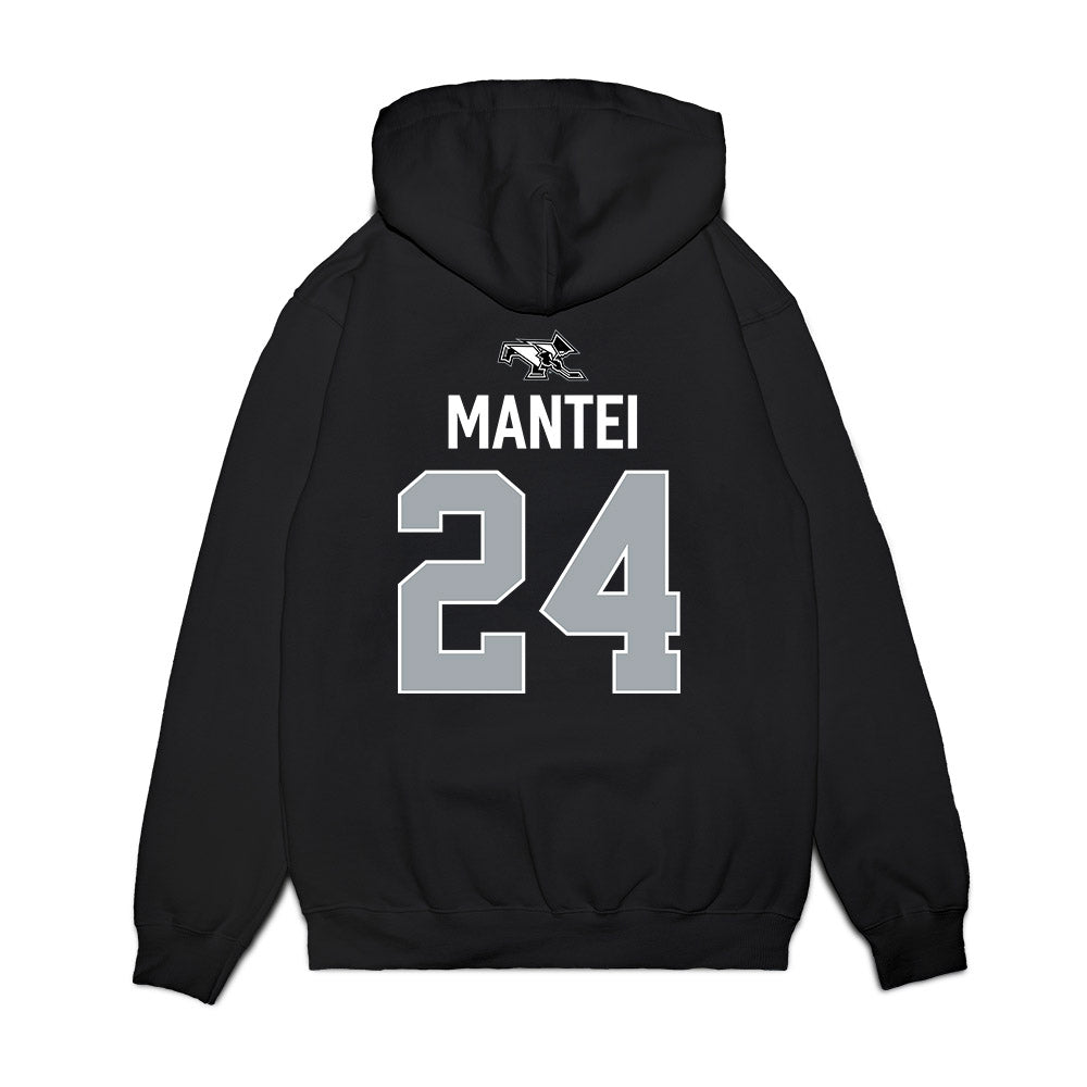Providence - NCAA Men's Ice Hockey : Quinn Mantei - Vintage Shersey Premium Hooded Sweatshirt-1