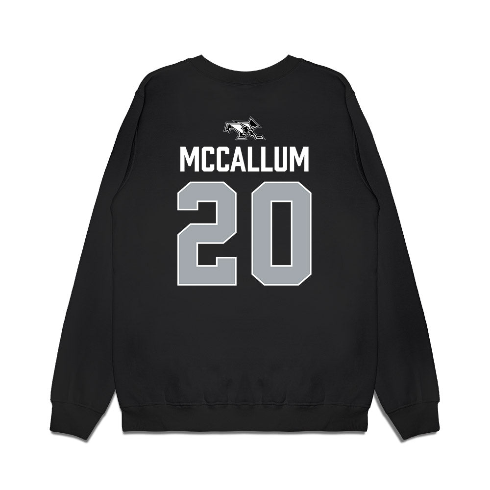 Providence - NCAA Men's Ice Hockey : Kale McCallum - Vintage Shersey Premium Crewneck Sweatshirt-1