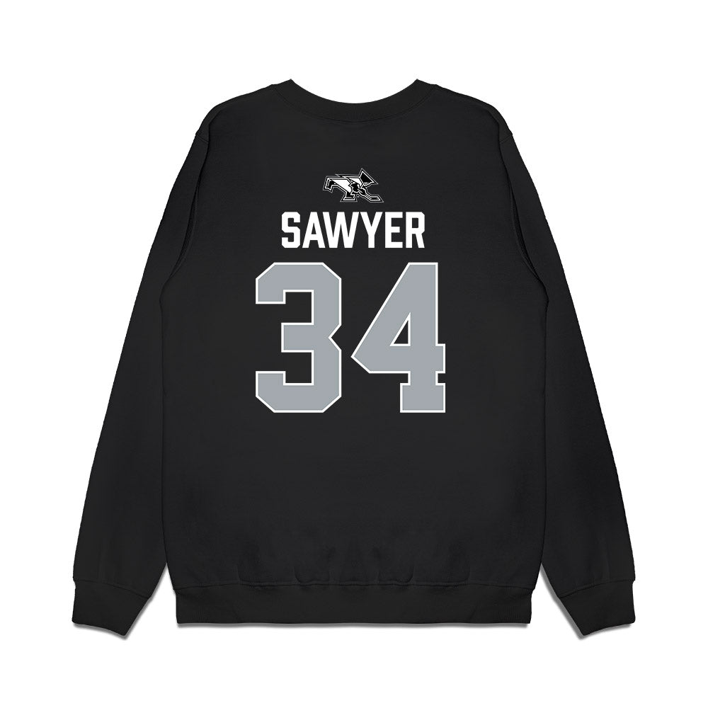 Providence - NCAA Men's Ice Hockey : Logan Sawyer - Vintage Shersey Premium Crewneck Sweatshirt-1